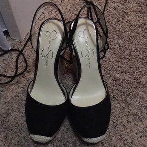 Jessica Simpson wedges